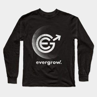 Vintage Evergrow EGC Coin To The Moon Crypto Token Cryptocurrency Blockchain Wallet Birthday Gift For Men Women Kids Long Sleeve T-Shirt